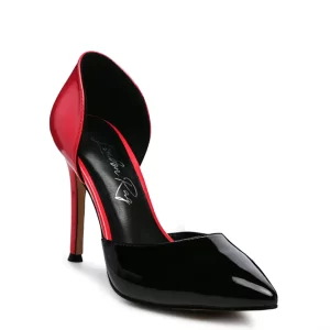 Rag & Co "Candy Cane" Patent Stiletto