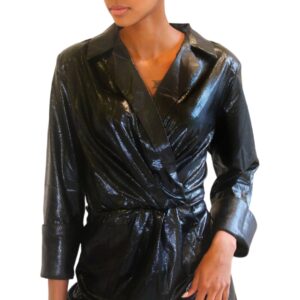 Metallic Shimmer Dress