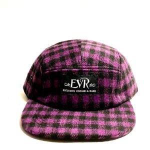 E.V.R "Purple Checkered" 5-Panel