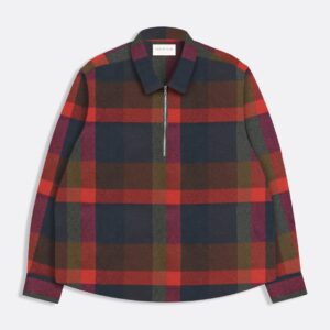 Flannel Day Shirt 1/2 Zip