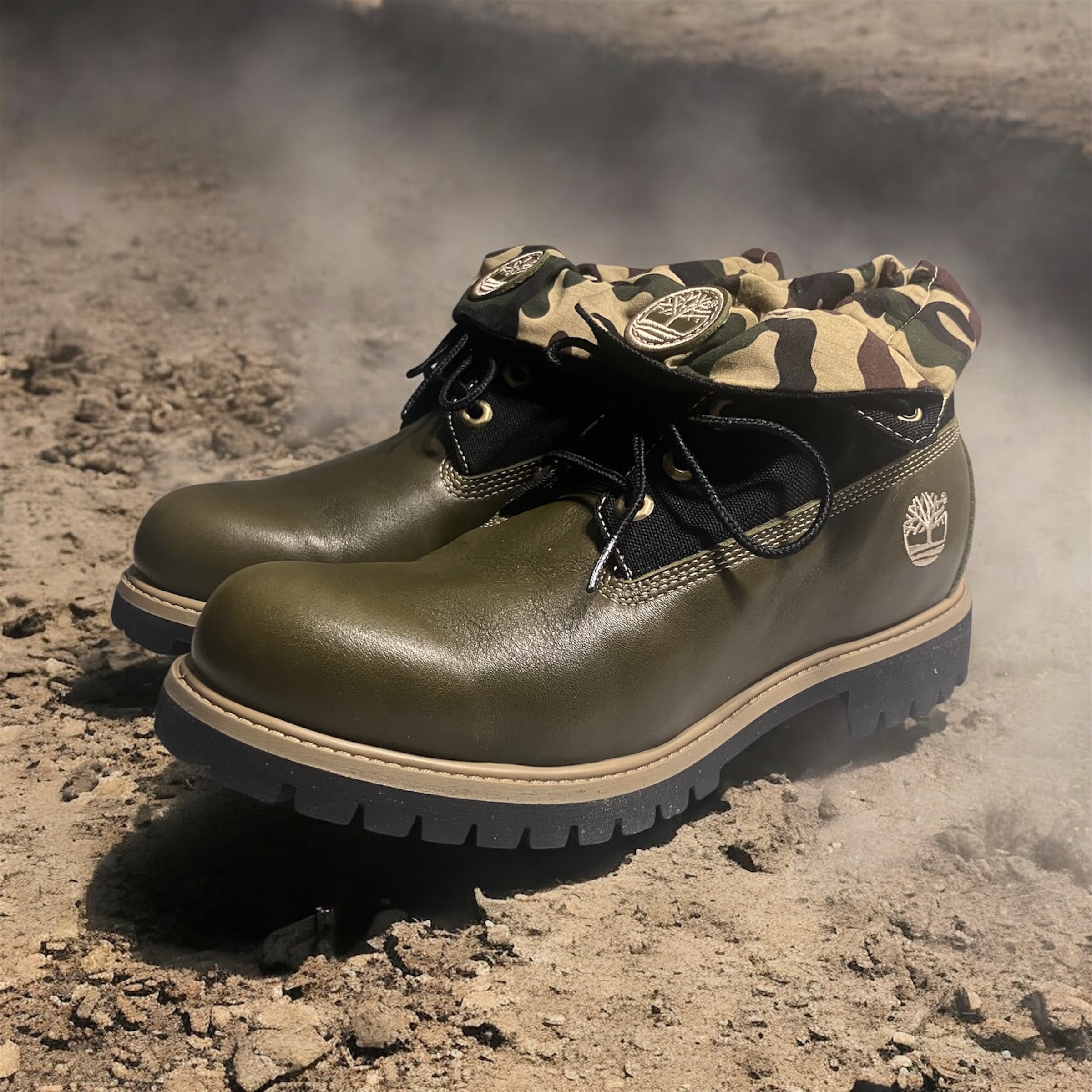 Timberland: Limited Edition “Camo” available.